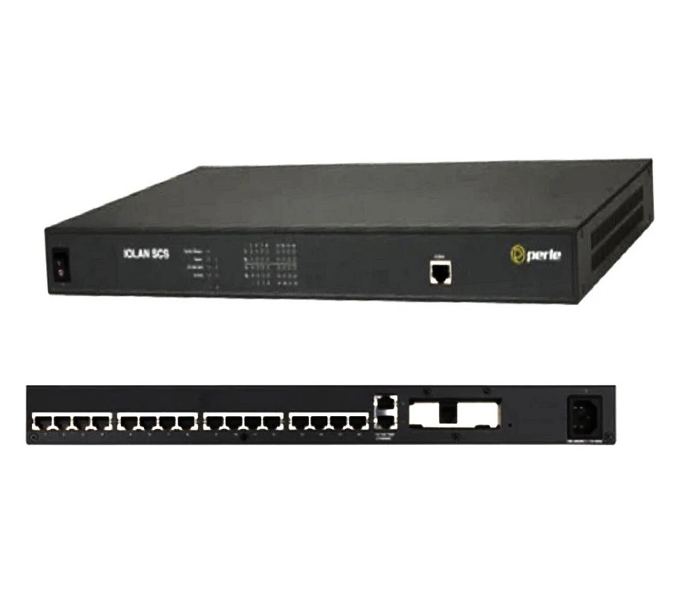 Perle 16 Ports Secure Console Server RJ45 RS232, 2x SFP, PCI (IOLAN SCS16C-DSFP) - Image 2 of 2