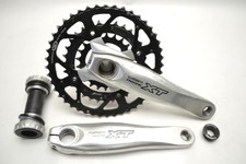 SHIMANO DEORE XT HOLLOWTECH II BICYCLE 175 MM 44/32/22 TOOTH CRANKSET FC-M760