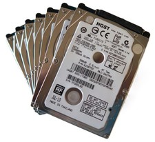 *Lot of 7* Hitachi HTS545050A7E362 7mm 5400rpm 3Gb/s 16MB 2.5" 500gb Sata HDD