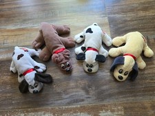Vintage Lot of 4 Tonka 1985 Newborns Pound Puppies