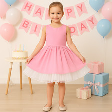 Fluffy Tulle Crinoline Underskirt for Flower Girl, Princess Costume