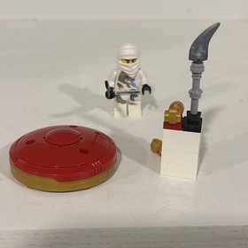 LEGO Ninjago Zane DX Minifigure Weapons Card And Spinner (2171,2260) njo0018 