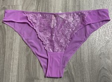 Image of Ann Summers . Sexy Lace Size 12 - Brazilian New With Tags - Lilac Foil