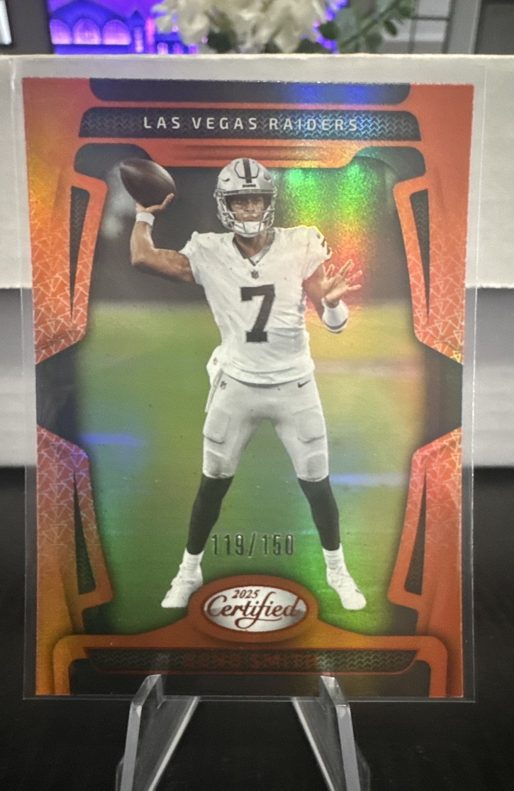 2025 Panini Certified - Geno Smith #52 Mirror Orange /150