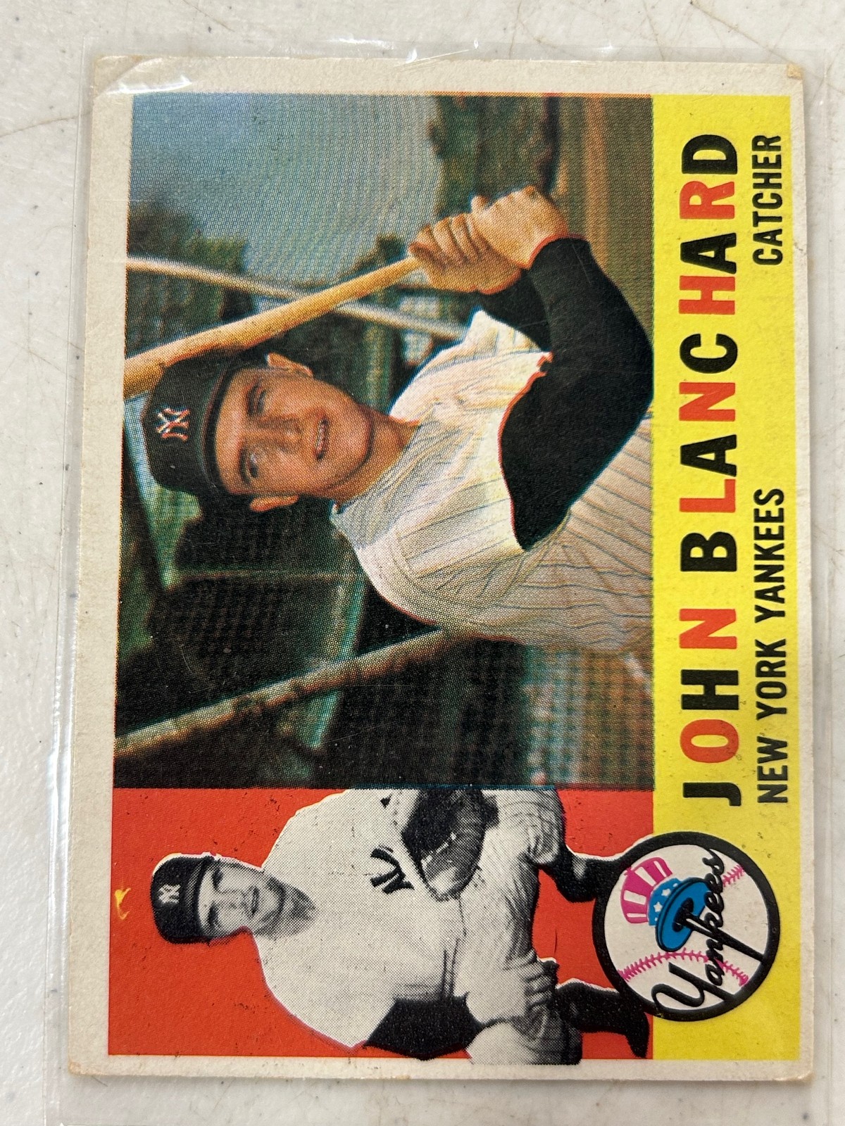 1960 Topps #283 John Blanchard