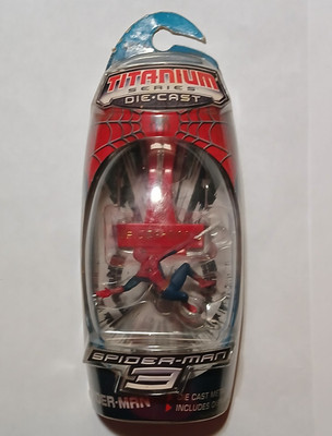 Hasbro Titanium Series Die-Cast Spider-Man 3 Spider-Man Figurine 1:64 06242