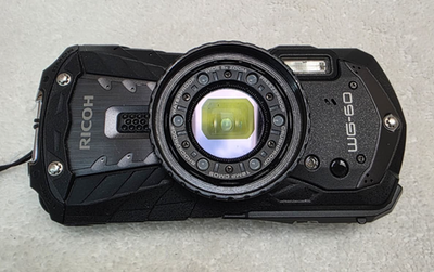 デジタルカメラ RICOH WG-60 RICOH WG-60 ブラック 本格防水デジタルカメラ