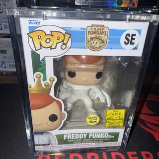 Funko Pop! Freddy as Vision White Glow LE 600 Camp Fundays 2023 GITD