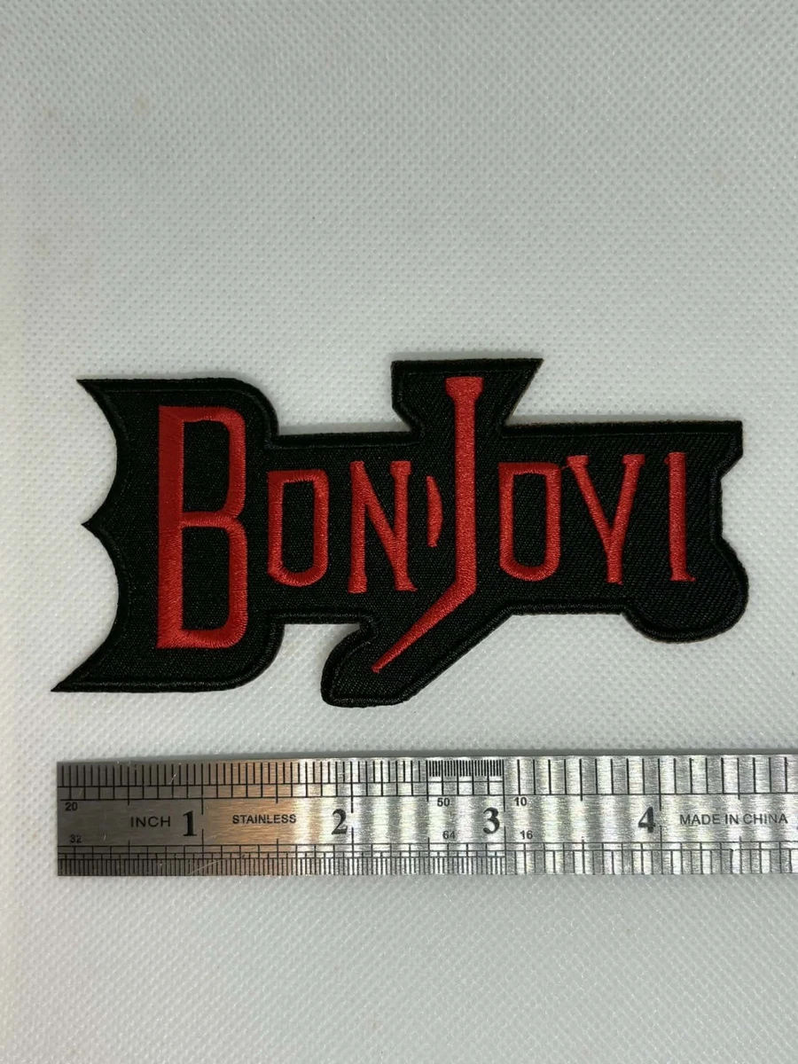 Patch Bon Jovi Da Stirare/cucire – Music Badge Rock Per Giacche E Zaini