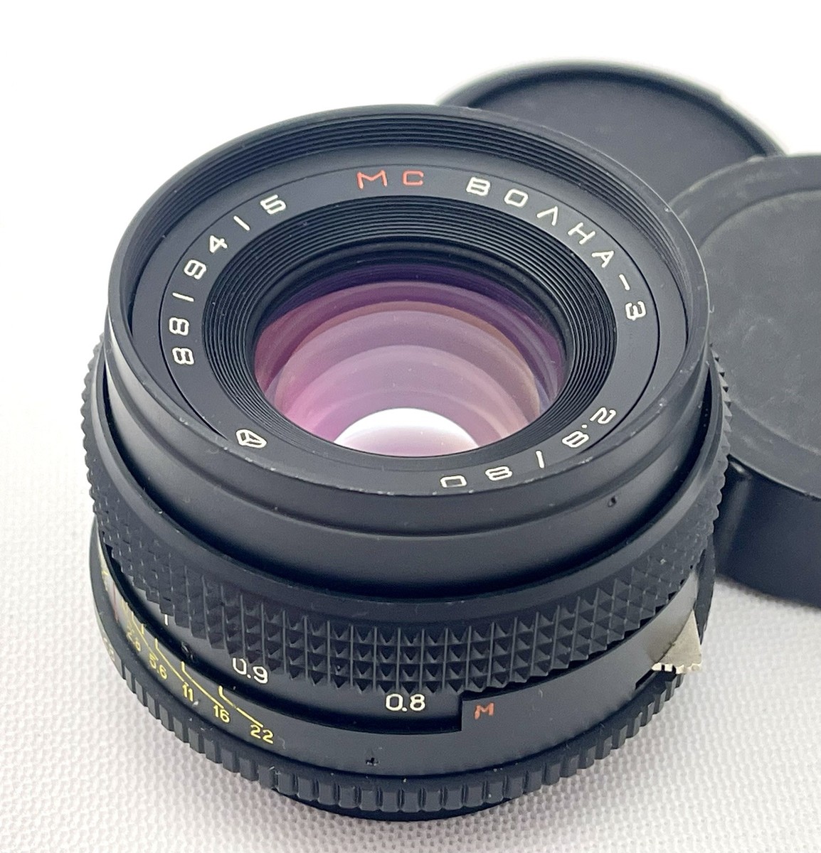 Serviced MC Volna-3 f/2.8 80mm lens for Kiev-88 Salyut-C Zeiss  