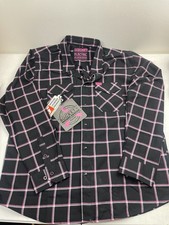 DIXXON FLANNEL CO. 2025 BREAST CANCER PROMO XLARGE SHIRT  The Hope  Snap On