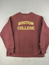 Vintage Champion Reverse Weave Sweatshirt Size Large Boston College Eagles Y2k