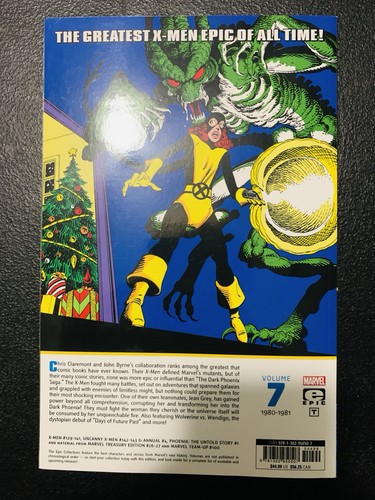 X-Men Epic Collection Vol. 7 Schicksal des Phönix Neu Marvel Comics TPB OOP 2023 - Bild 5 von 5