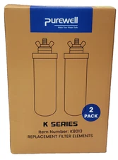 Purewell PF-4 Ceramic 3-Stage Purification Elements, 2 Pack, K Series