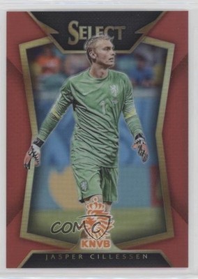 2015-16 Panini Select Red Prizm 89/199 Jasper Cillessen #97 Rookie RC 4t7