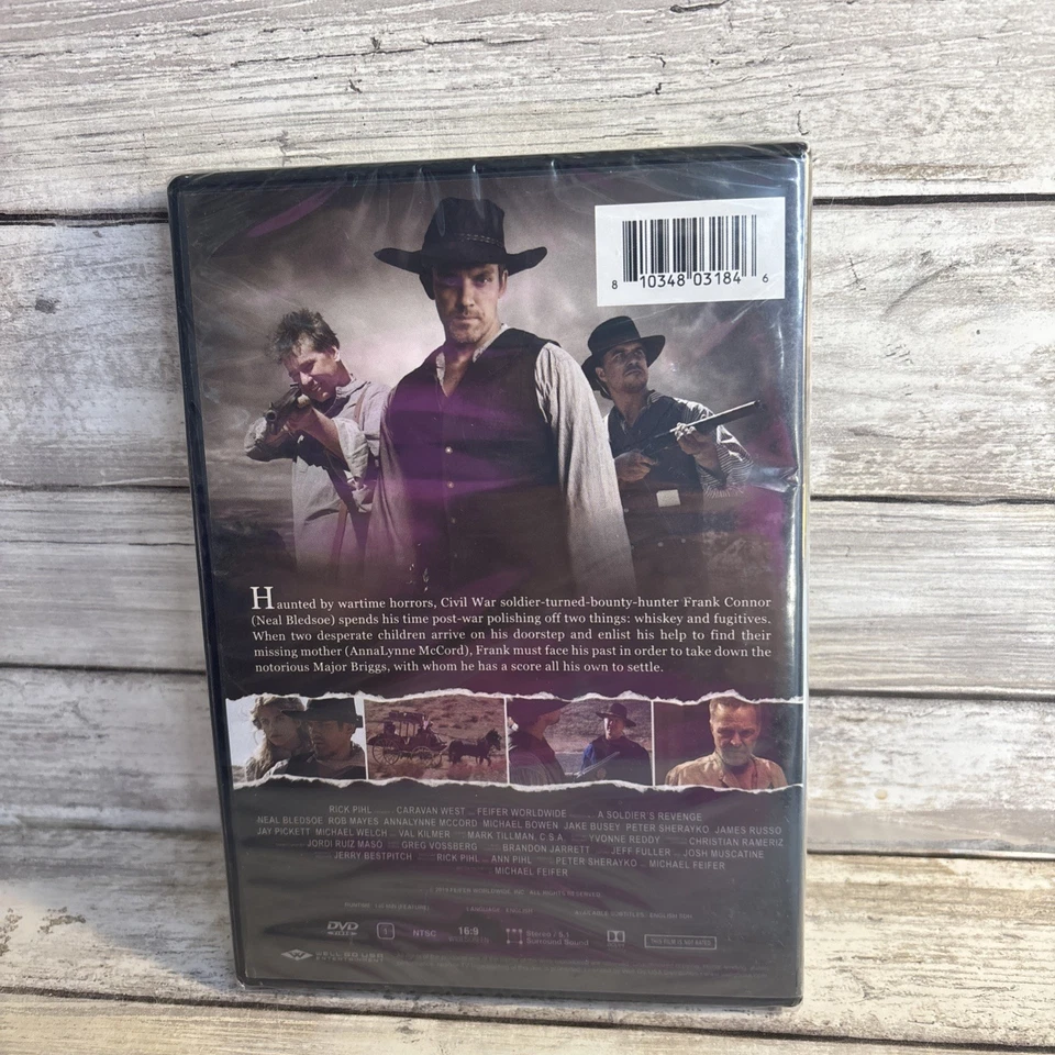 A Soldier's Revenge (DVD) NEW Sealed Neal Bledsoe Val Kilmer Ships FREE - Image 4 of 4