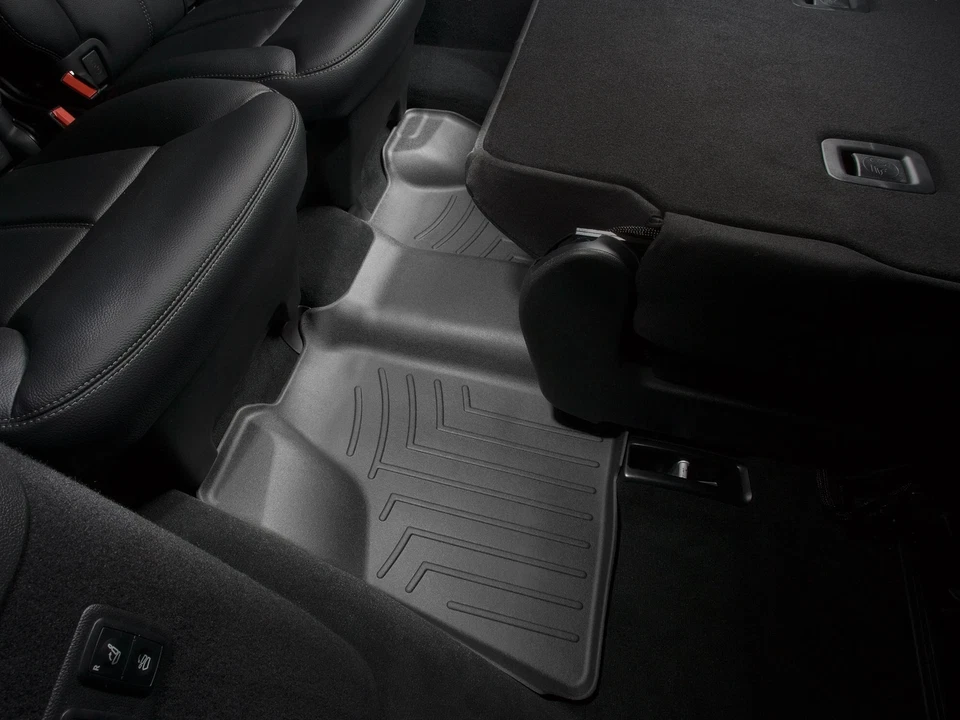 Forro de piso WeatherTech para Mercedes Clase GL 2007-2012 - 3ª fila, negro Foto 2 de 4