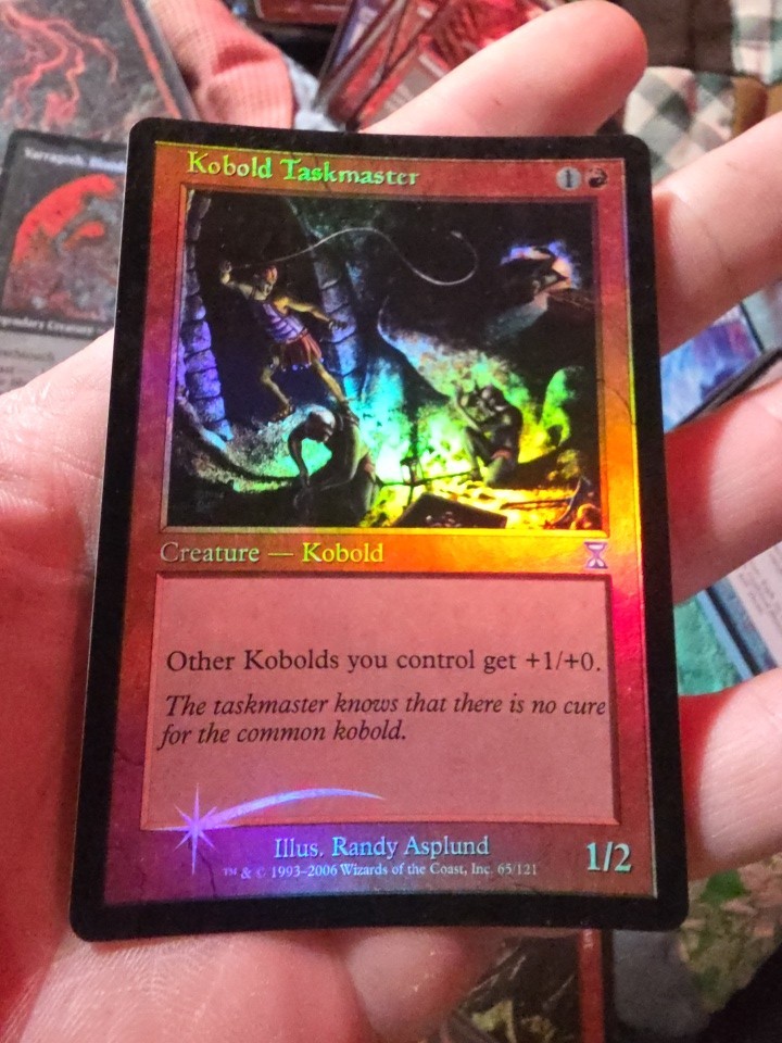 Kobold Taskmaster Lightly Played Foil 65 Timeshifted MTG
