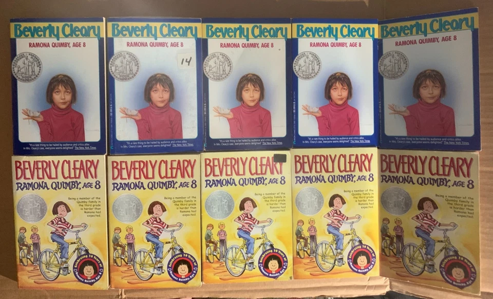 Ramona Quimby, Age 8 Beverly Cleary class set of 10 Newbery guided reading lot - Image 3 of 3