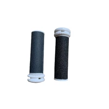 For Emjoi Mini Pedi Replacement Rollers Black ABS for Coarse and Fine Foot Care