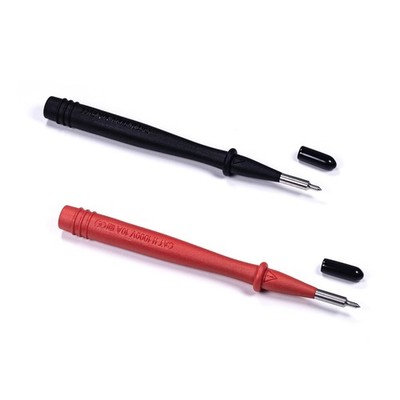 BOCEUC Slim Reach Test Probe Set with Stainless Steel 5540214, black, red 