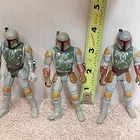 Vintage Star Wars Boba Fett Figures 1990s Lot Of 3