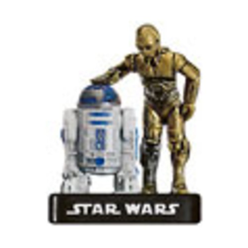 WotC Star Wars Minis Alliance & Empire C-3PO and R2-D2 (R) NM