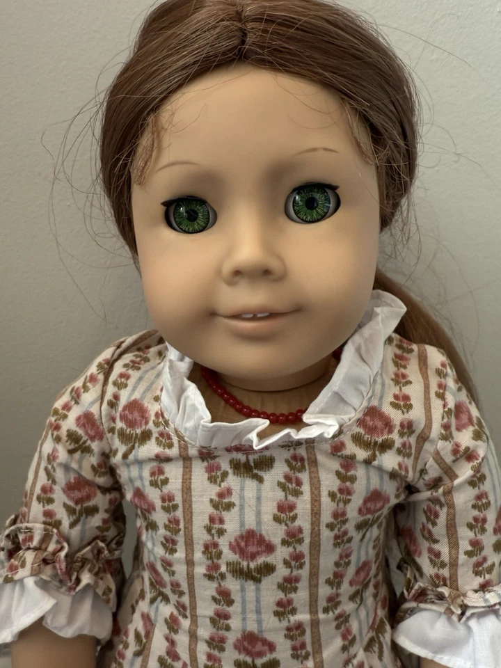 Pleasant Company Felicity Early 1990s Doll With Cap And Necklace. American Girl - Image 3 of 4