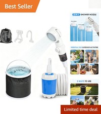 Multi-Functional Portable Shower with Gentle Flow - Ideal for Pets Outdoor Use