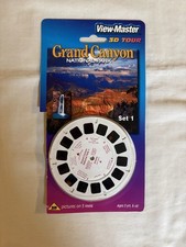 GRAND CANYON National Park Set 1 ARIZONA 3d View-Master 3 Reel 35314 NEW SEALED
