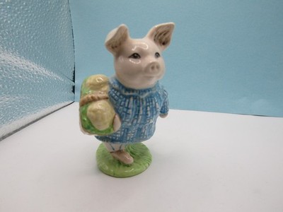 JOHN BESWICK LITTLE PIG ROBINSON 2002 P5104 BLACK BACKSTAMP BEATRIX POTTER