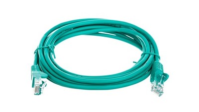 Patchcord Patchkabel U/UTP Kat.5e CCA grün 3m 68368