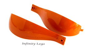 7 LEGO Dark Orange Balloon Segment Raid Zeppelin Ninjago Sky Bound (70603 18969)