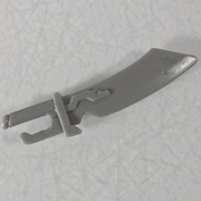 Battle Beasts Panzer Panda #53 SWORD original 1988 gray weapon accessory Part