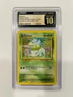 CGC 10 PRISTINE Bulbasaur 001/034 CLASSIC Collection HOLO Pokemon Card