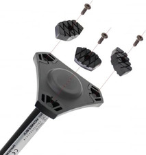 - Set of 3 Replacement Screw-In Rubber Cane Tips Feet Suitable for Hurrycane Com