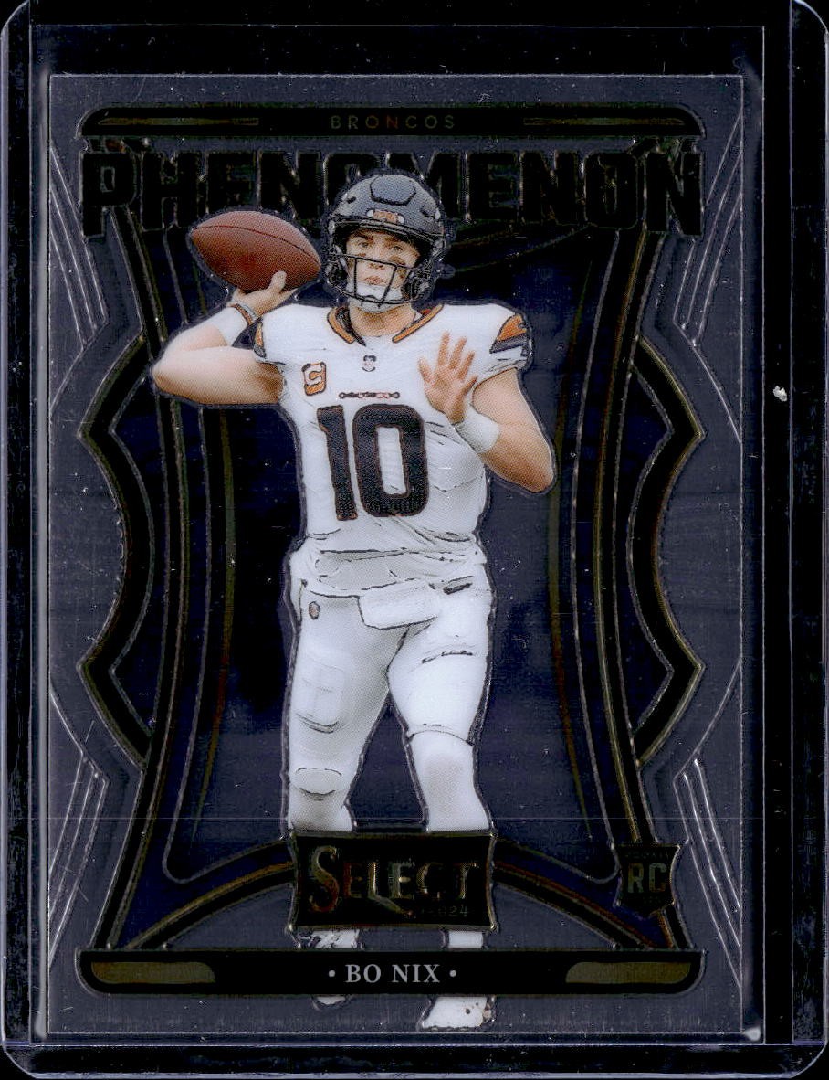 2024 Panini Select #4 Bo Nix Phenomenon