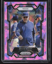 2024 Panini Prizm #131 Lou Piniella Pink Ice Prizms Chicago Cubs