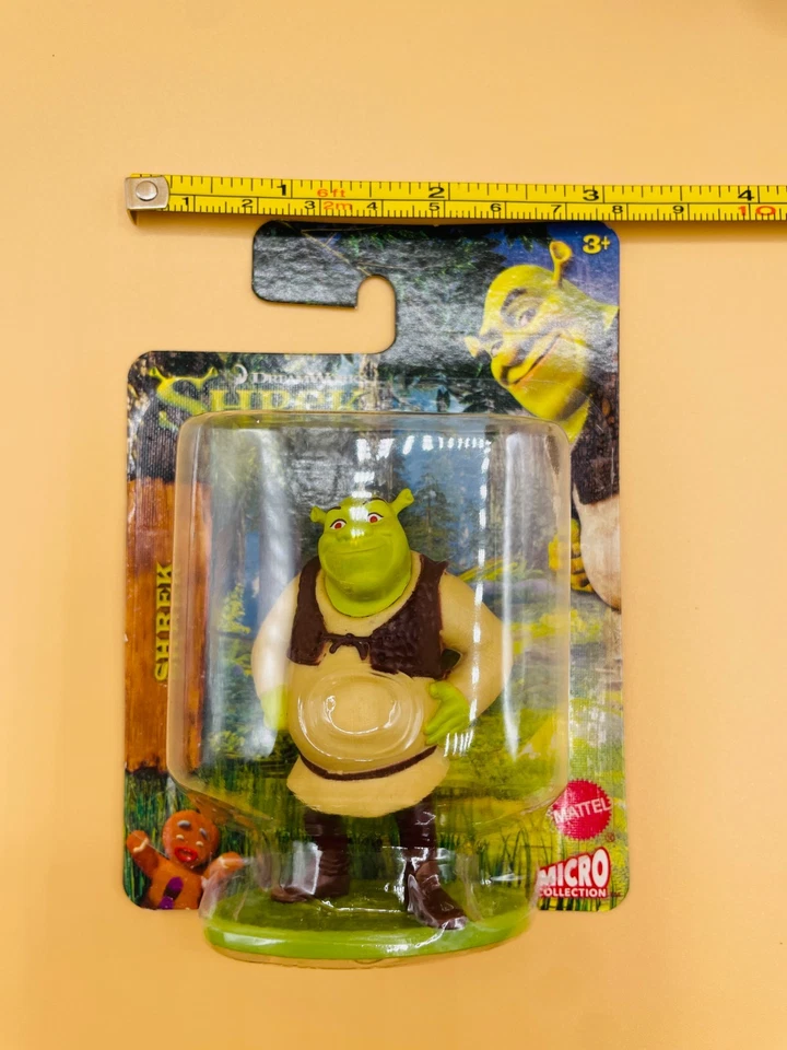 Shrek Lote de 5 Cake Toppers Mattel Micro Collection Mini Figura Estatuilla Nueva Foto 3 de 4