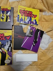 Dick Tracy NES CIB W All Inserts Including Rare Poster