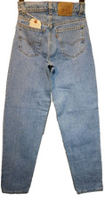 Levi's 550 Jeans Student 27x30 VTG USA Made Blue Fade Taper Leg 03/93