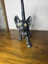 Vintage Walking Cat Statue California Art Pottery Anthony Freeman McFarlin 1970