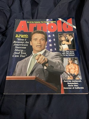 Arnold Collectors Edition Govenor Movie Star Body Builder