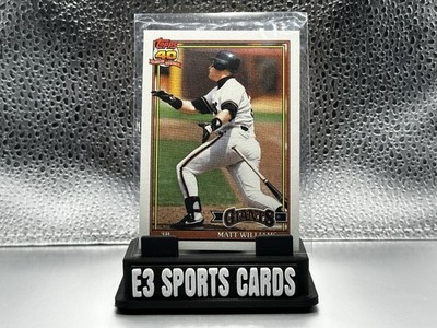 1991 Topps Operation Desert Shield Matt Williams #190 SF Giants NRMT H