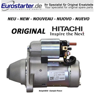 Anlasser Hitachi Neu OE S114-653 für * John Deere Yanmar 3Tn63 3Tn66 3Tne68 Tn