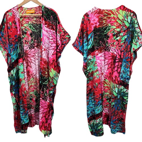 Jams World Kimono vorne offen kurzarm W533R-FISKFIRE SKY Einheitsgröße