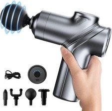 Mini pistola de masaje de tejido profundo, masajeador de percusi n muscular para