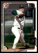2015 Bowman Draft Picks & Prospects Kevin Duchene Oakland Athletics #53