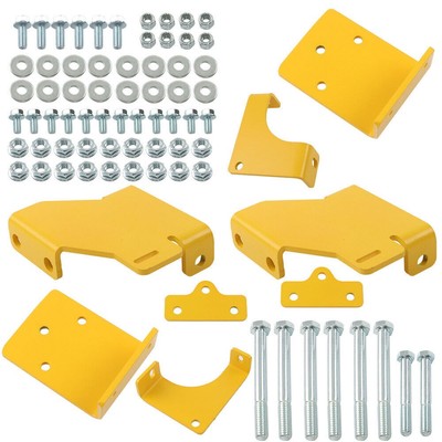for Hustler Transmission Hydro Brackets Kit Raptor SDX Zero Turn Mower 125255