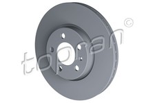 2x TOPRAN Bremsscheibe Vorderachse belüftet Ø275mm für VW Polo AW1 BZ1 T-Cross